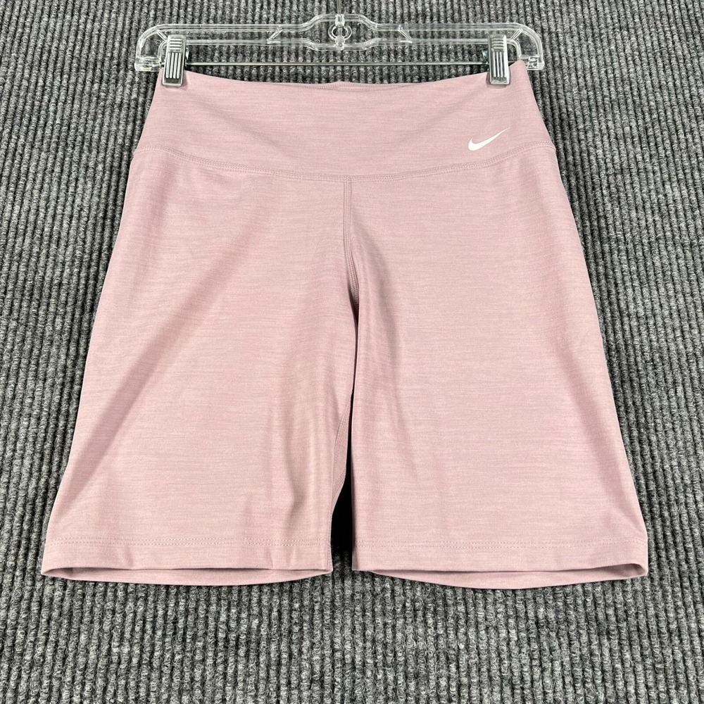 Nike Womens Shorts Small Purple Bike Dri-Fit Activewear Lightweight Gym Lift Run